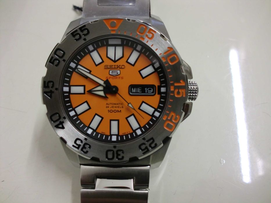 Seiko Orange Baby Monster - Modelo Raro e que não se fabrica mais.