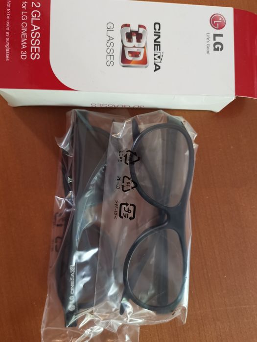 Okulary 3d LG 2 sztuki