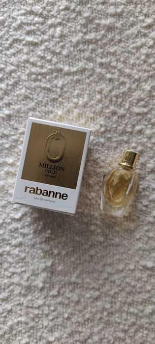 Million Gold for her Rabanne Eau parfum miniatura.