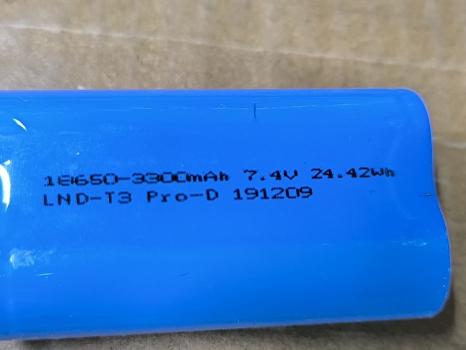 Ogniwa li-ion 18650. 3300mah bateria 7.4v 30ogniw