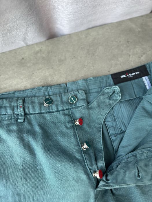 Льняные штаны Kiton