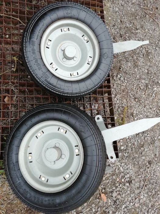 Колеса для катера Прогресс (новые) + дышло