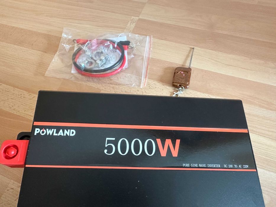 [NOVO] Inversor / Conversor • 2500W/5000W • Onda Pura • Comando • EU64739029532291121