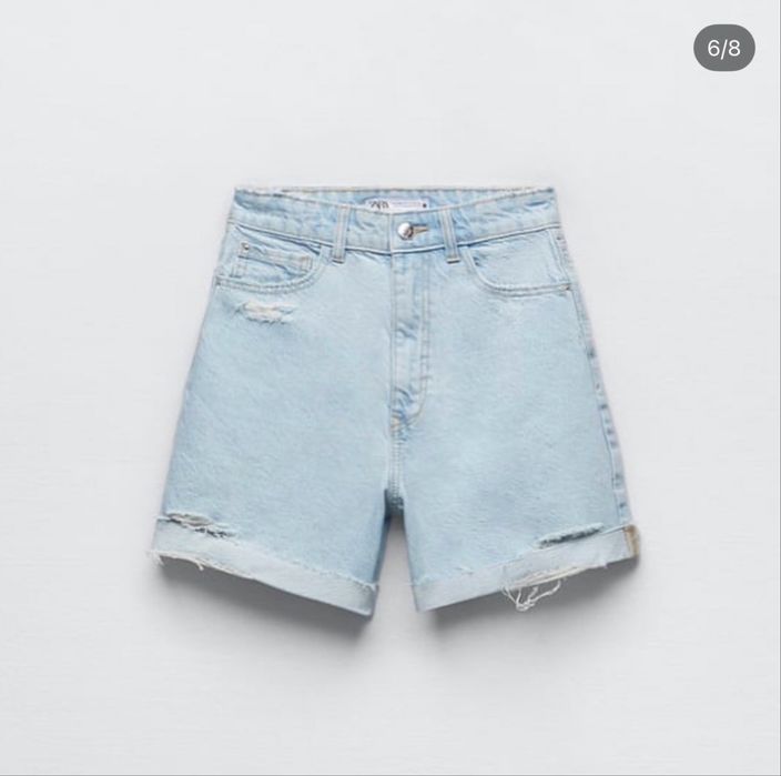 Джинсові шорти ZARA