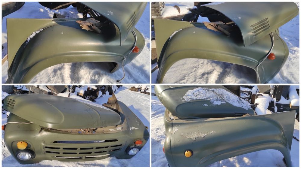 Облицовка оперение морда крылья Газ 53 3307 3309 ЗИЛ 130 131 5301