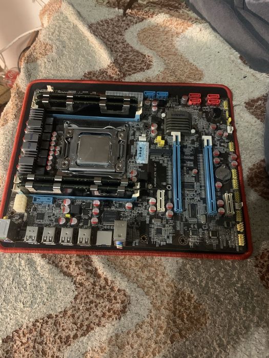 Комплект x79 процесор intel xeon E5-2689 ddr3 32gb 2400