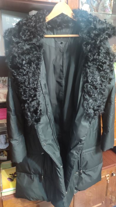 Зимова куртка з натуральним хутром