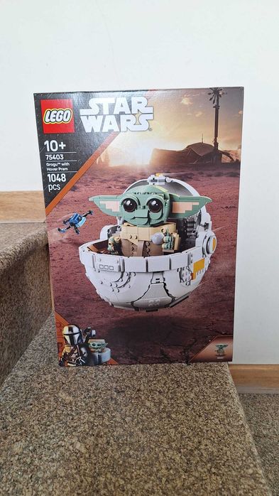LEGO NOVO - Star Wars Grogu com Carrinho Planador 75403