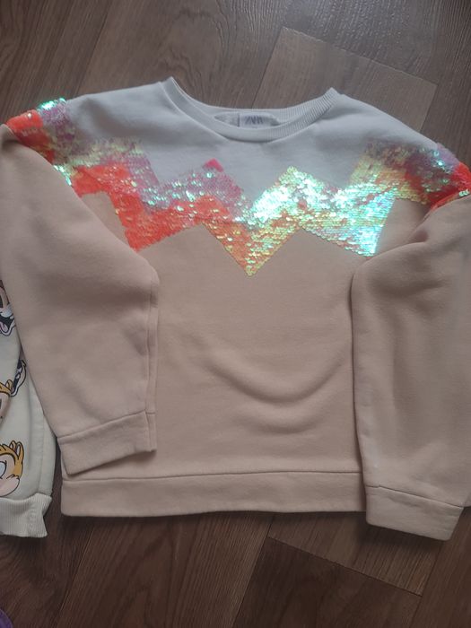 Кофти,свіншоти, худі zara  на дівчинку 122-128