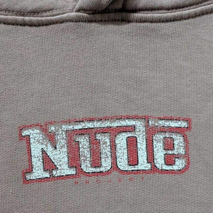 Nude Hoodie Racing Brown S e  M
