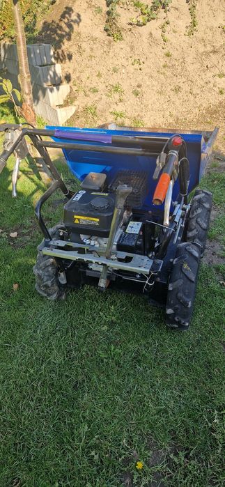 Taczka spalinowa samojezdna 2018 rok 300 kg załadunku scheppach DP3000