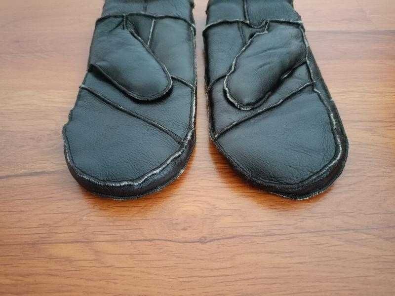 Теплі зимові рукавиці з натуральної овчини (дубленка) 8