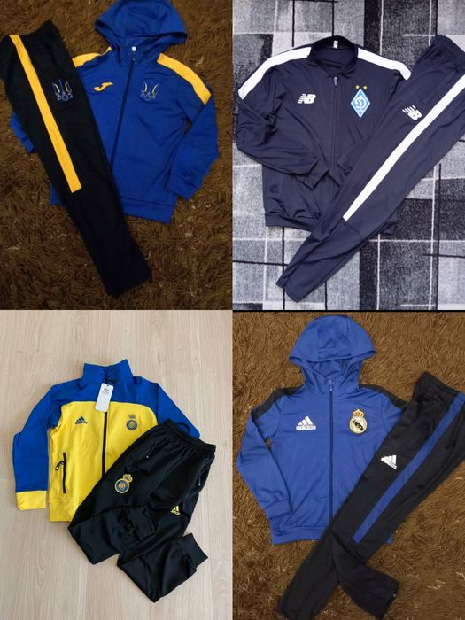 Футбольні тренувальні костюми (дитячі та підліткові)