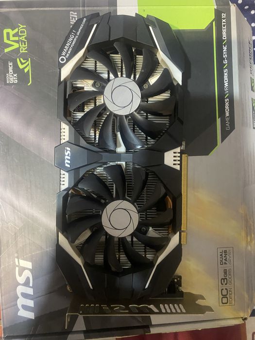 MSI GTX 1060 3Gb
