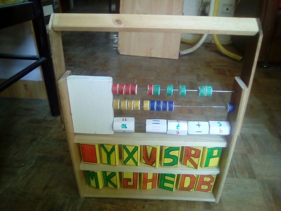 Quadro didáctico para crianças