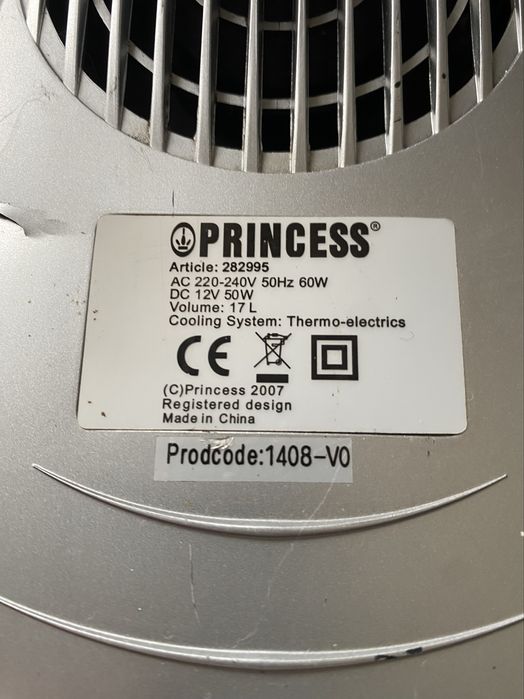 Холодильник мини,авто Princess 17L