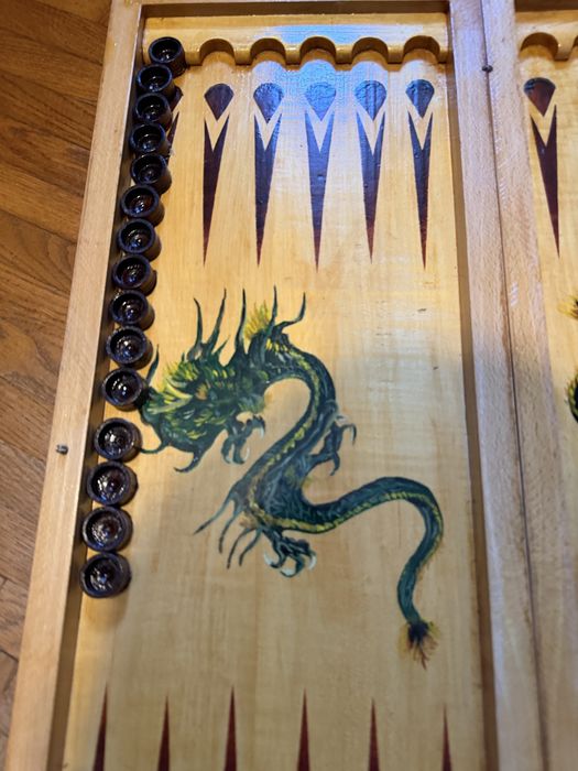 Нарди ручноі роботи дерево