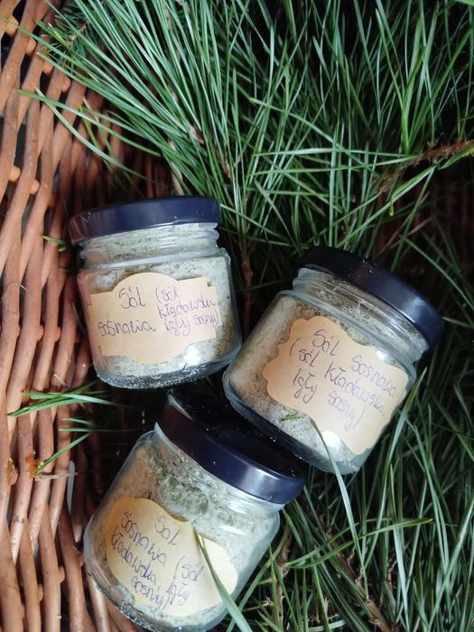 Sól sosnowa niejodowana