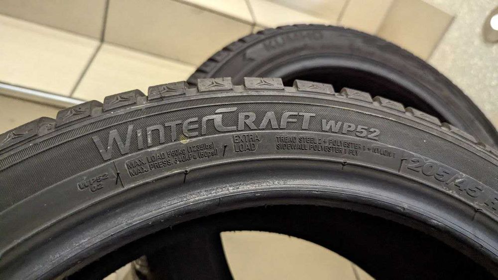 Шини 205/45 R17 88V Kumho WinterCraft WP52