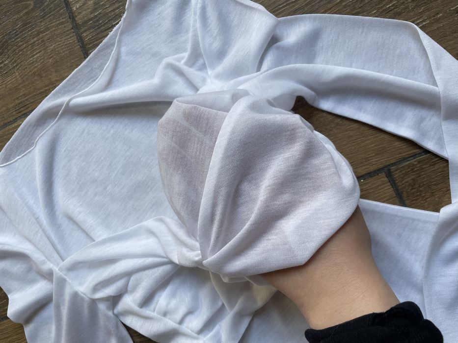 Лонг напівпрозорий С новий