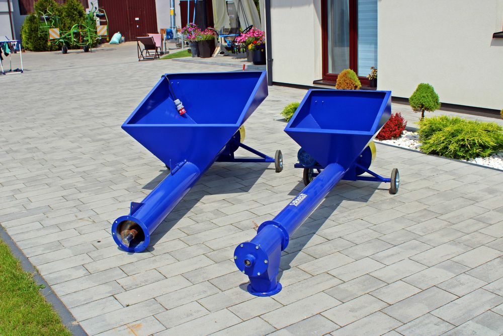 NOWA Żmijka fi 100 fi 140 fi 200 Podajnik ślimakowy Podajnik do zboża