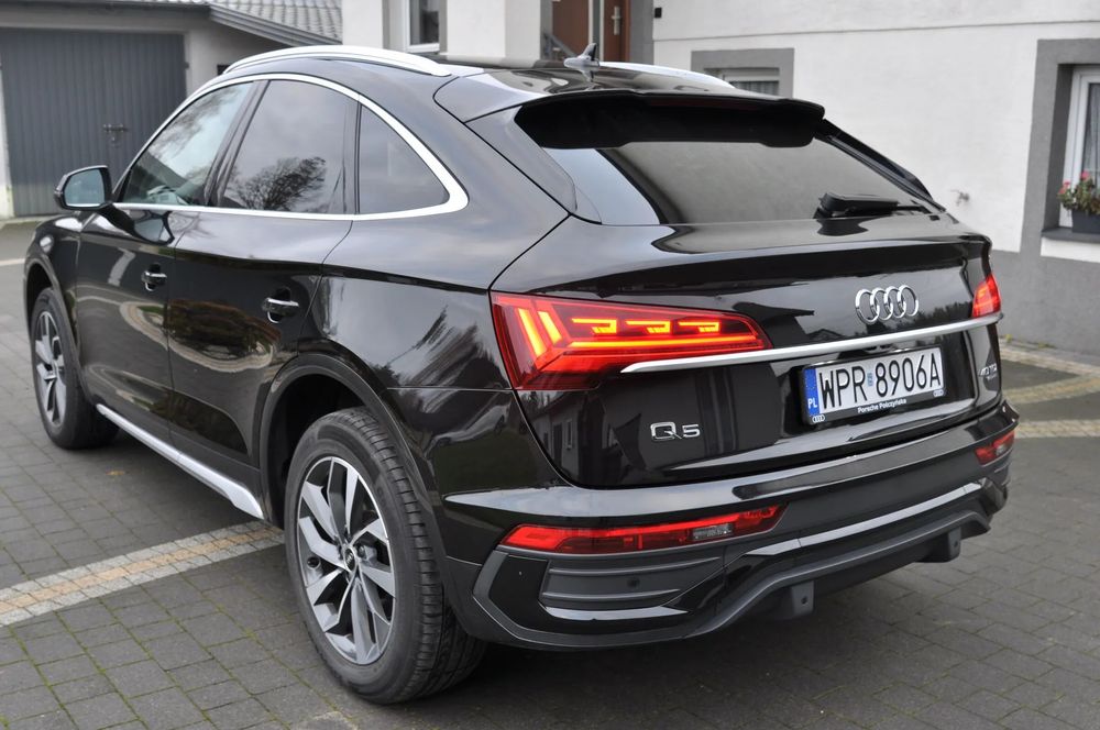 Audi Q5 Sportback AudiQ5 SportBack 4x4 204KM 2022R Matrix ACC ORYGINAŁ SPolska FaVAT23%