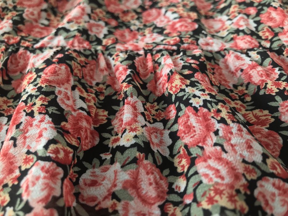 Vestido Floral Elegante -Quase Novo