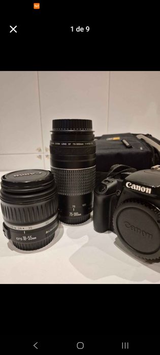 Máquina fotográfica Canon