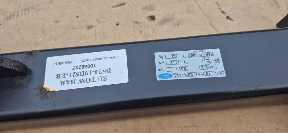 Hak holowniczy odpinany komplet oris ford mondeo mk5 5 V moduł wysyłka