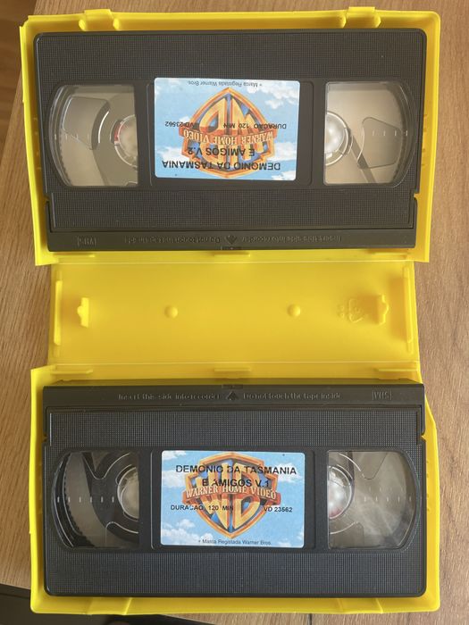 Vhs dupla demonio da tasmania