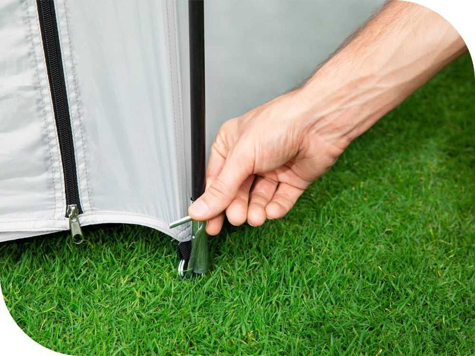 Защитный купол для бассейна INTEX Bestway 58612 Размер 600х600х295 см