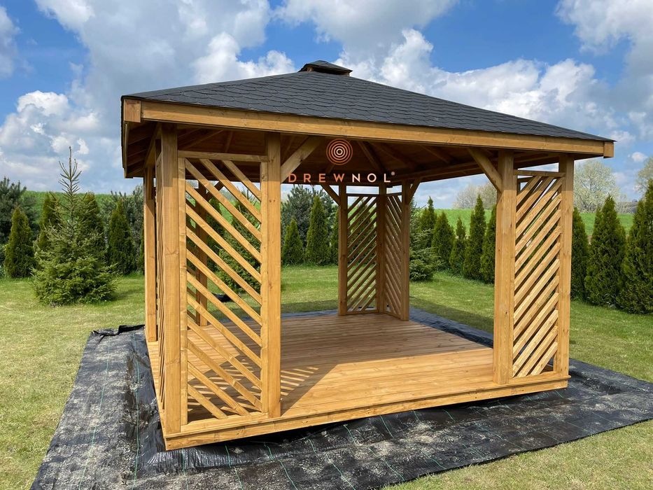 Altana ogrodowa, altanka, altany, wiaty, domek, pergola, drewutnia.