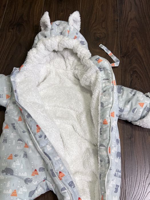 Зимовий комбінезон "SWEET HEART" форест Plamka 0-3 міс