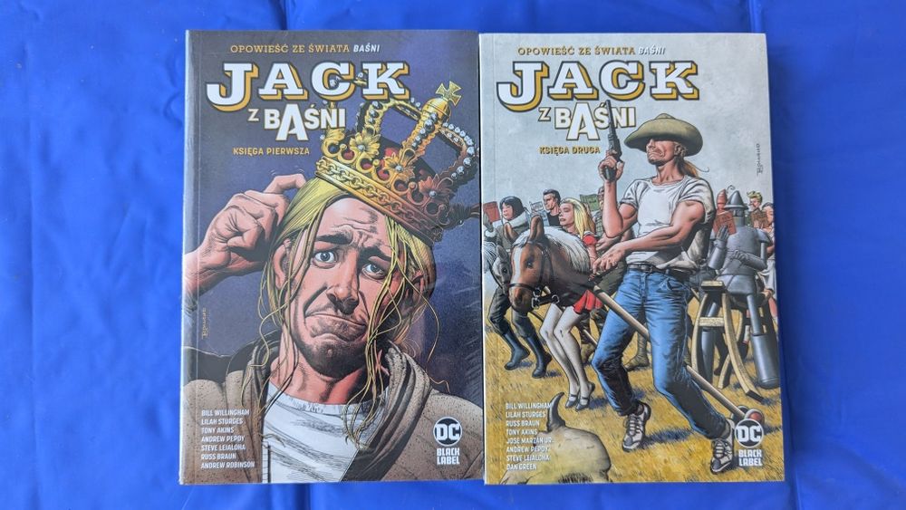 JACK Z BAŚNI 1-2 Willingham Sturges FOLIA! Stan idealny! Fables Baśnie