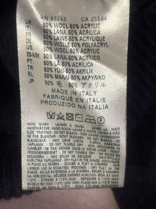 Luksusowy Sweter Diesel Black Gold | Made in Italy | Rozmiar S | Wełna