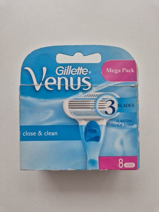 Gillette Venus Close and Clean ostrza 8 sztuk