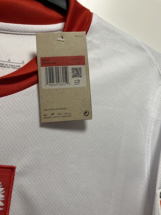 Koszulka Piłkarska Polska Kacper Urbański 26  Euro 2024 Nike M/L