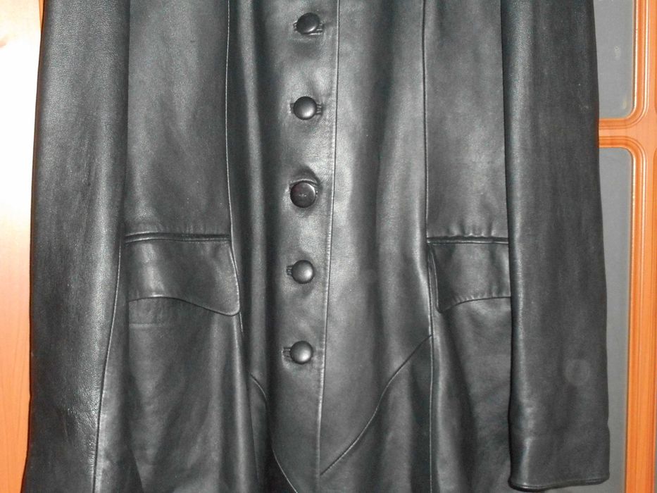 Натуральна шкіра! Жіночий плащ. USA America. Осіннє пальто