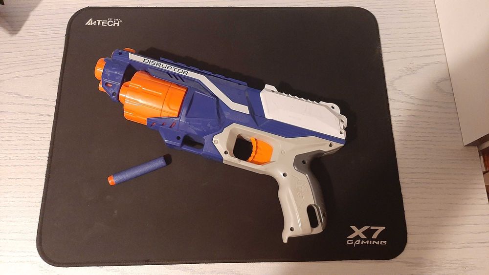 NERF Wyrzutnia N-STRIKE Elite DISRUPTOR Sprawny Używany Okazja
