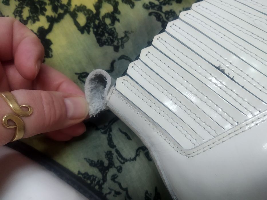 Botki Mango Białe kowbojki damskie rozmiar 40/39 skóra Mango Portugal