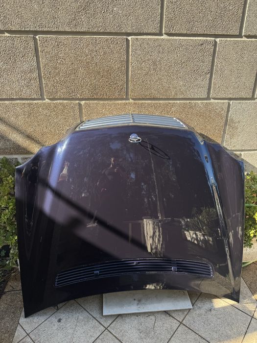 Capô Mercedes W203 azul marinho