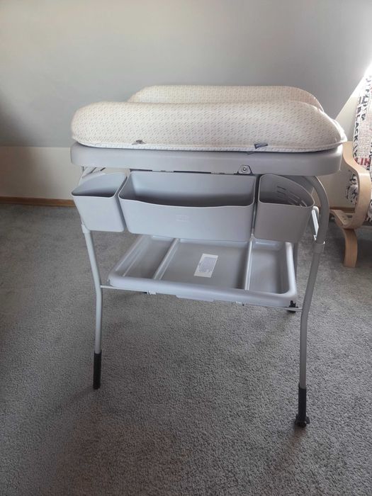 Chicco Cuddle&Bubble Wanienka z Przewijakiem Graphite Melange