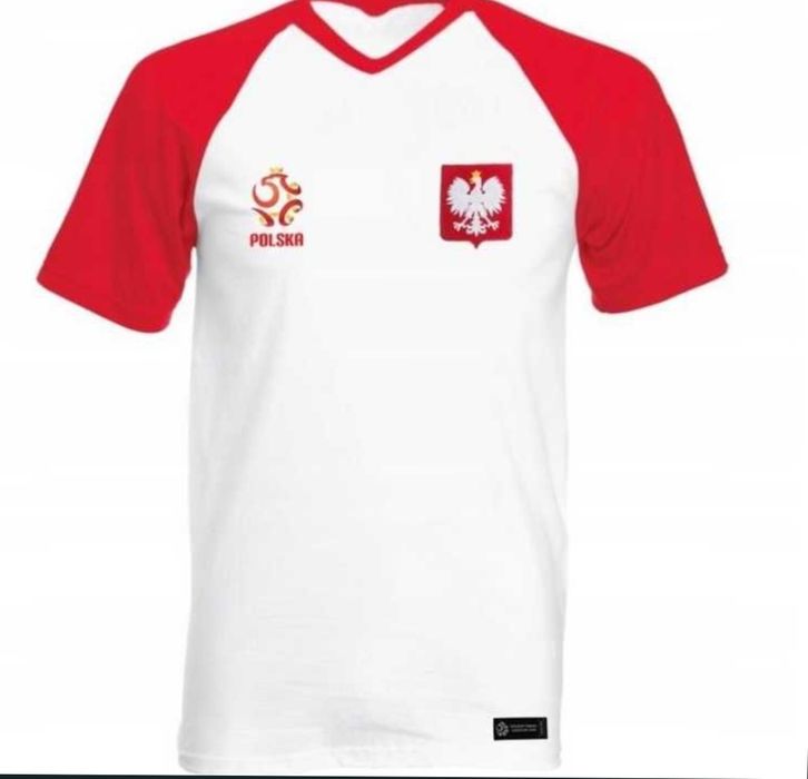 NOWA Dziecięca koszulka kibica Polska Oficjalny Produkt PZPN r.152