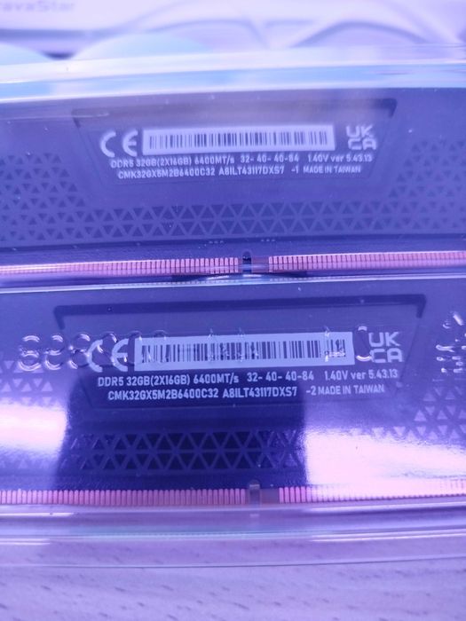 ddr5 corsair 32gb 6400mhz