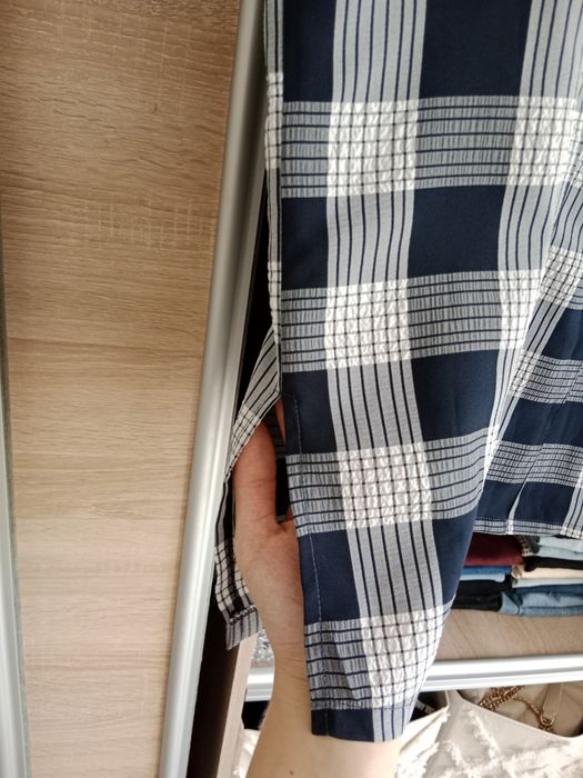 Rozpinana koszula damska w kratkę Bonprix 52