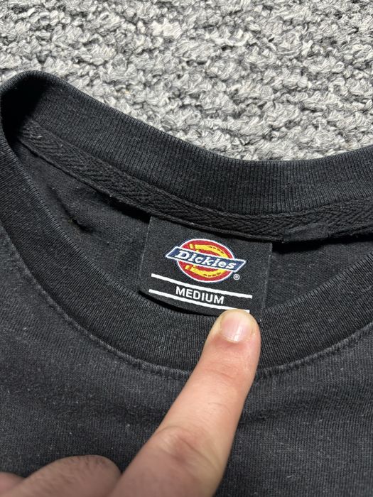 Футболка dickies big logo на спині