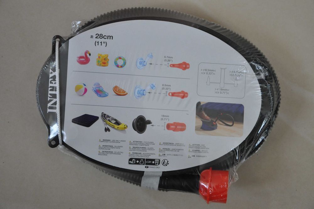 Надійний велюровий матрац надувний синій одномісний  насос для човна