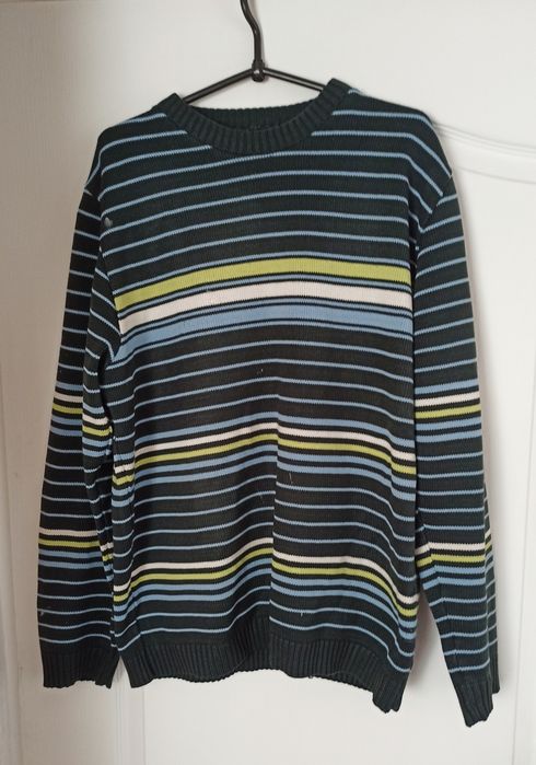 Sweter meski w paski