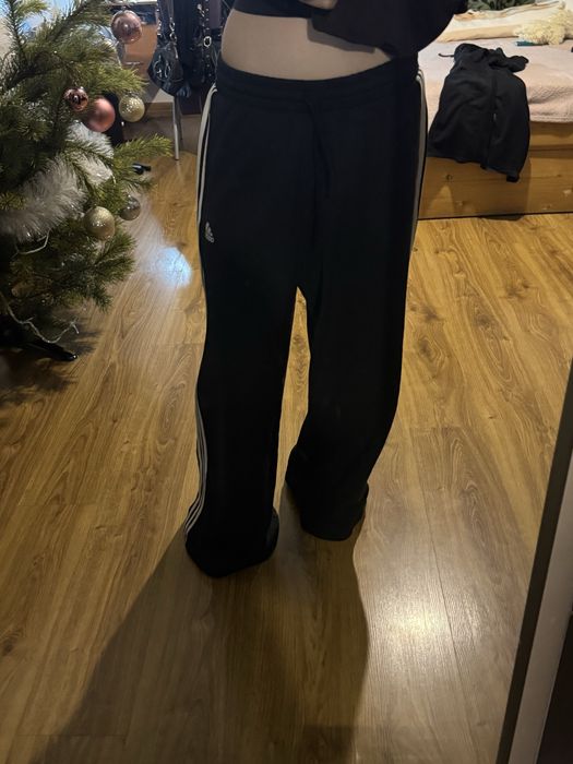 штани широкі adidas L