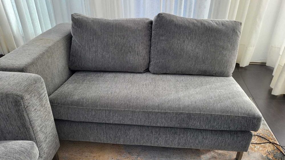 Conjunto de 2 sofás de sala
